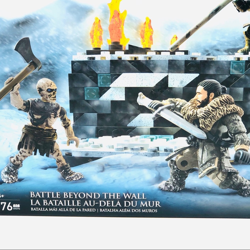 Game of Thrones Mega Construx Battle at Wall - Picture 3 of 7